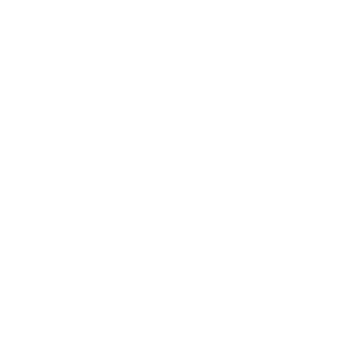 A pixelated white icon of a snake coiled around a staff inside a circle, resembling the symbol of medicine or healthcare, on a black background.